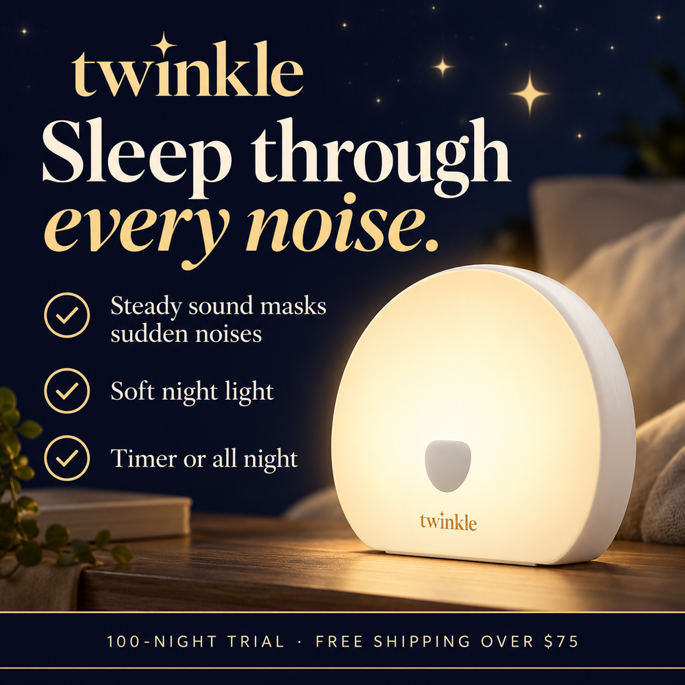 Twinkle White Noise Machine: sleep through every noise