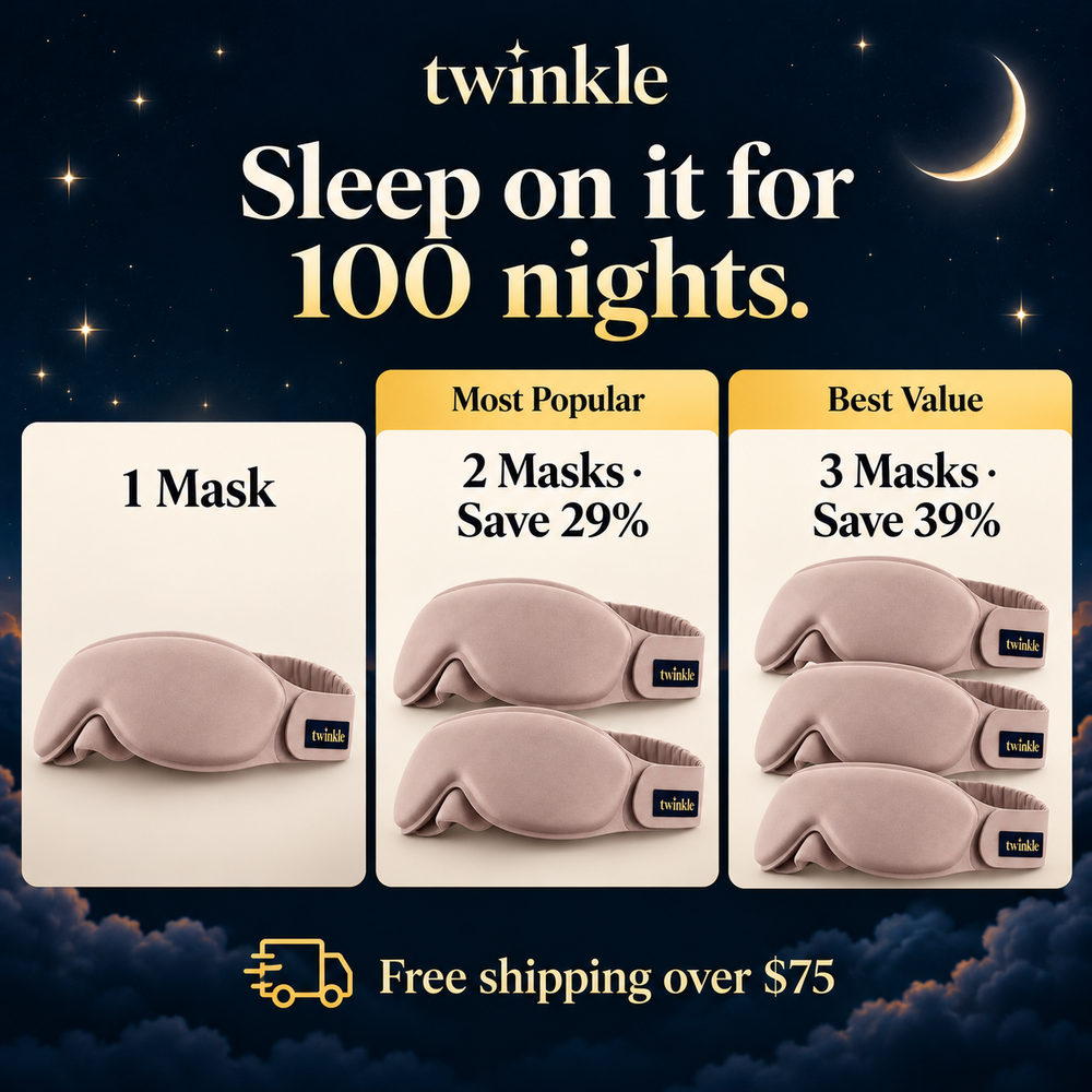 Sleep on it for 100 nights: 2 masks save 29%, 3 masks save 39%