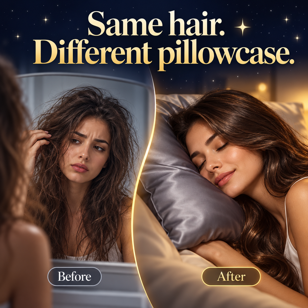 Same hair, different pillowcase
