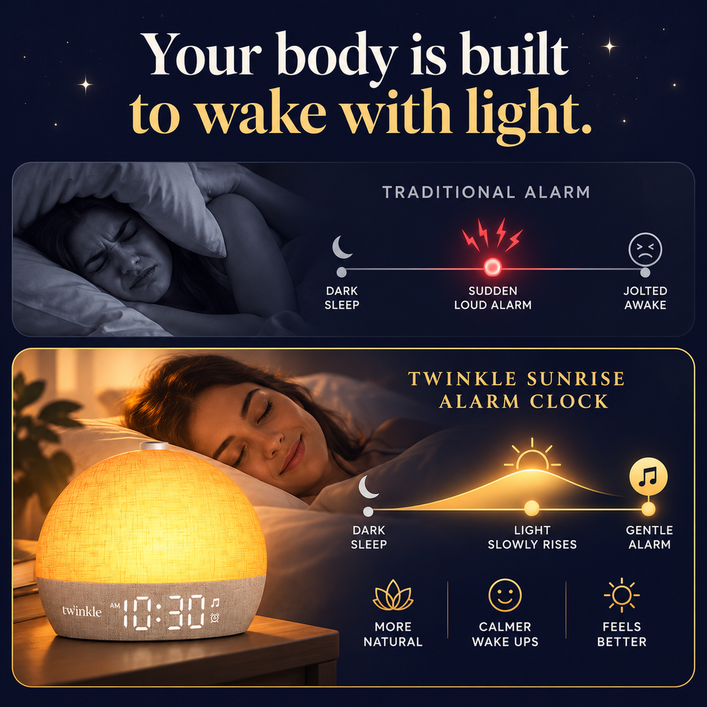 Your body is built to wake with light